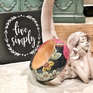 Chunky jean-like bracelet